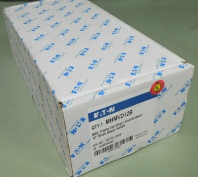 NEW EATON MHMVD12B  MDL Circuit Breaker Vari-Depth Handle Switch  w/ 12" Shaft - Image 1 of 4