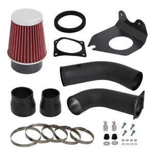 Cold Air Intake Racing System + Filter For 1994-1998 Ford Mustang 3.8L V6 Black