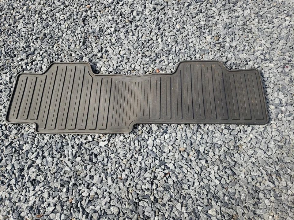 07 08 09 10 MKX Alfombrilla trasera de goma negra genuina Lincoln OEM para todo tipo de clima Foto 1 de 1