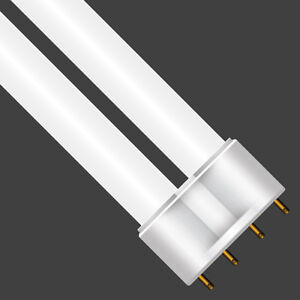 2PC 36Watt Plug-In Fluorescent Power Compact Light Bulb Straight 4-Pin Universal