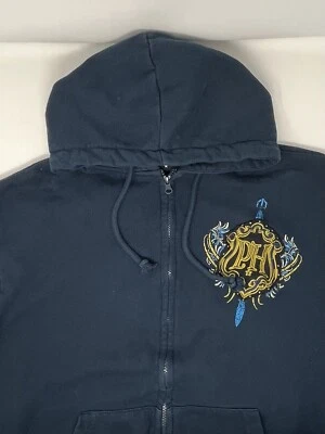 Sudadera con capucha vintage Planet Hollywood Orlando 1998 bordada cremallera completa (M) Foto 1 de 4