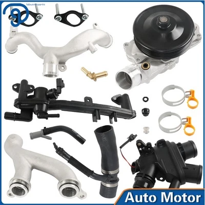 Cooling System Replace Kit For Jaguar XF Land Rover 3.0L 5.0L 2010 2011-2020 - Image 1 of 4