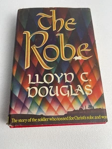 THE ROBE by Lloyd C. Douglas 1942 HC/DJ Book Club Edition Vintage - Imagen 1 de 12