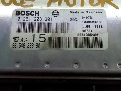 9654823880 centralina motore PEUGEOT 307 CC S1 1.6 2003 897733 - Immagine 1 di 4