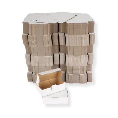 600 St. Maxibriefkarton 160 x 110 x 50 mm DIN A6 weiß Warenpost Faltkarton - Bild 1 von 4