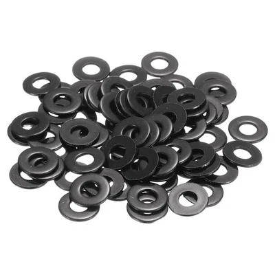 200 Pcs #8 Stainless Steel Flat Washer, Flat Washer Foto 1 de 4