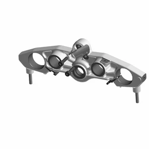 Polaris Triple Clamp Assembly, Upper, Flat Black, Genuine OEM Part 1824716-463 - Picture 1 of 2