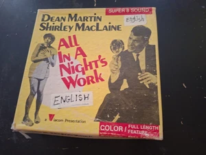 ALL IN A NIGHTS WORK 1961 SUPER 8 COLOUR SOUND 4 X 400FT 8MM CINE FILM FEATURE - Picture 1 of 20