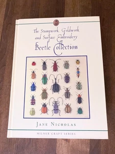 Stumpwork, Goldwork and Surface Embroidery Beetle Collection Jane Nicholas  - Picture 1 of 7