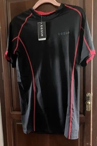 Tesla Logo Spellout Performance Underwear Thermal Compression Black Men's XL - Picture 1 of 7