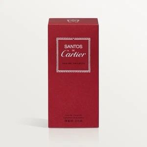 Cartier Santos Eau de Toilette EDT Spray Men 3.4 oz / 100ml New sealed box. - Picture 1 of 6