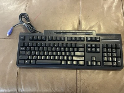 Sony Vaio PCVA-KB4P/U Black PS/2 Wired Keyboard, Volume Control, Vintage Retro - Image 1 of 4