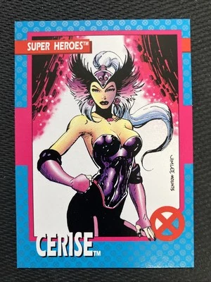 Impel The Uncanny X-Men #40 Super-Heroes Cerise 1992 Foto 1 de 2