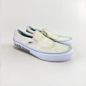 Vans Off The Wall Santa Cruz Tie Dye Slip On Shoes Men's Size 7 Skateboard - Picture 1 of 13
