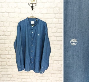 Timberland 100% Linen Men's Slim fit Shirt Size 2XL / XXL - Picture 1 of 5