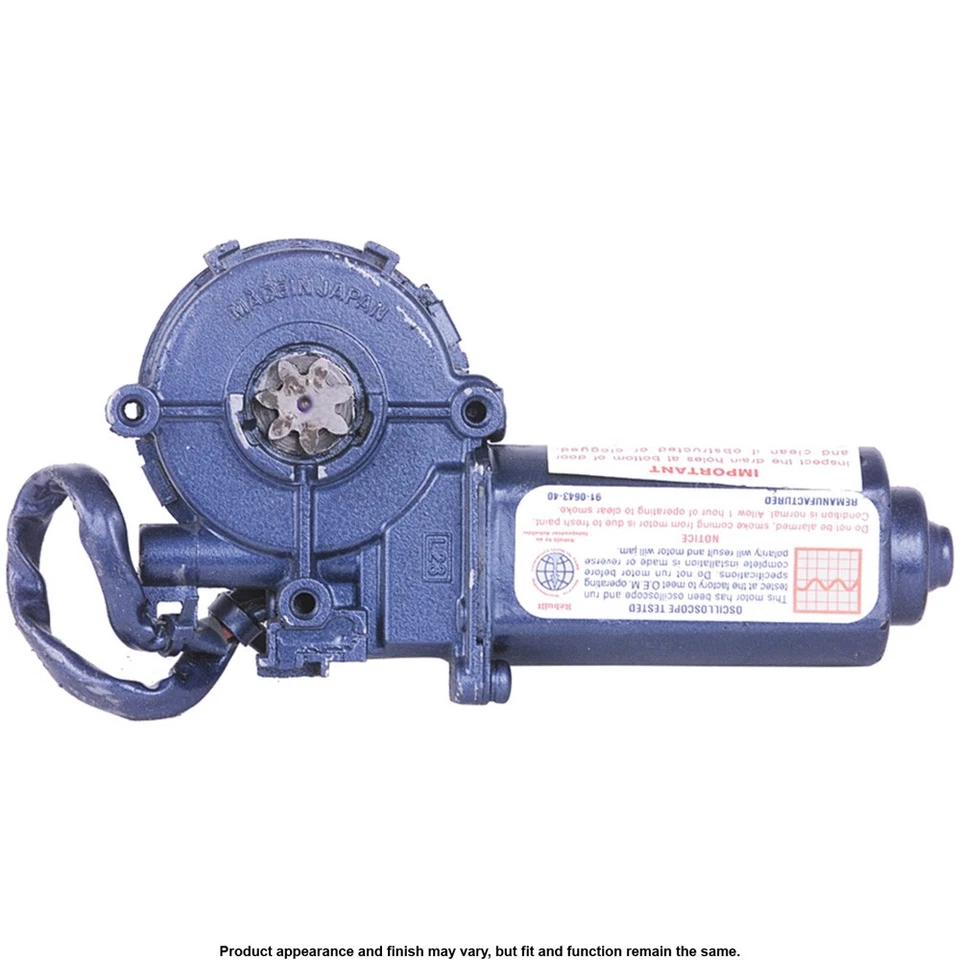 Motor de ventana eléctrica delantero derecho TCP para Toyota Cressida Celica Camry Cardone Foto 1 de 3