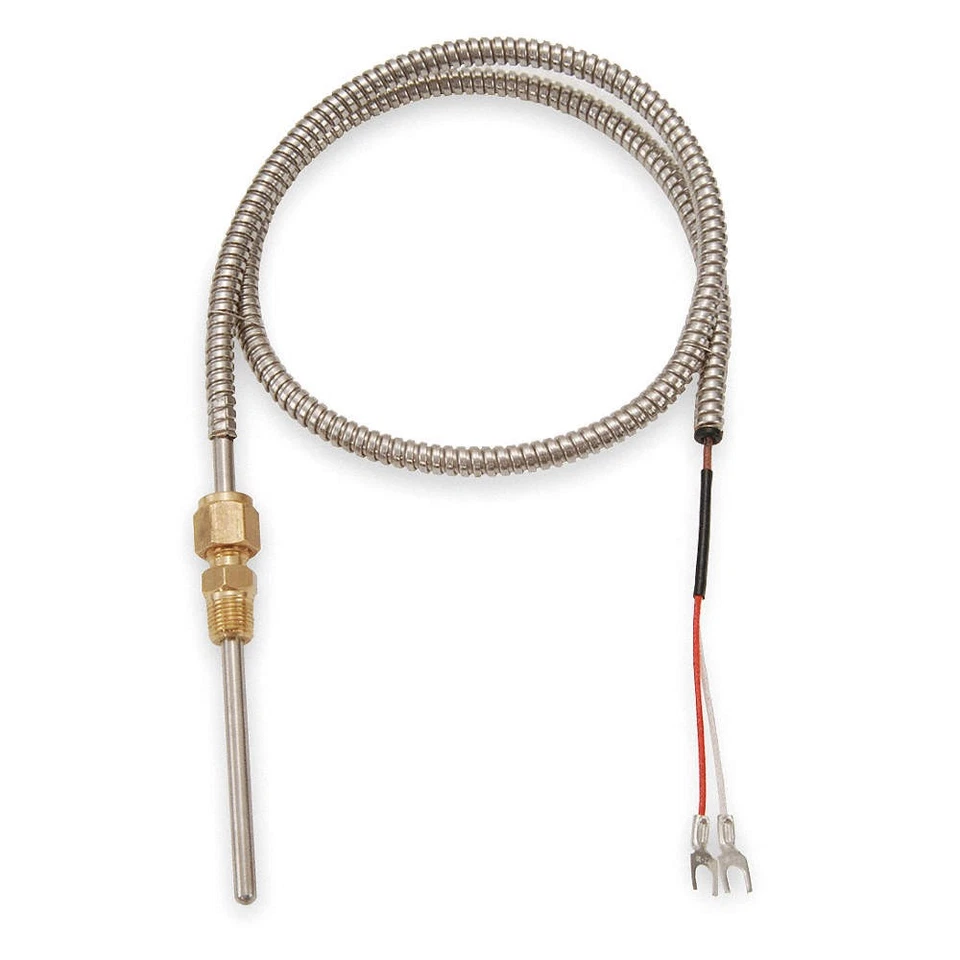 TEMPCO TCP60089 Thermocouple,Type J,Lead 48 In 3AAA5 - Image 1 of 1