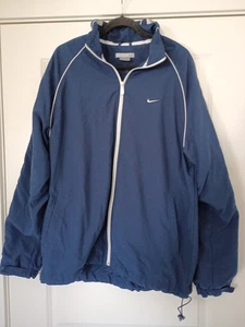 CHAQUETA NIKE AZUL MARINO CREMALLERA COMPLETA HOMBRE TALLA SLIM XL - Imagen 1 de 8