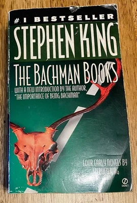 The Bachman Books By Stephen King 1996 Print Paperback RAGE The Long Walk - Image 1 of 4