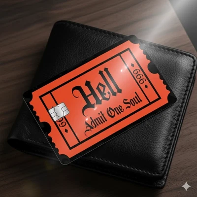 Credit Debit Bank Card Sticker Skin | Vinyl Card Cover Decal Skin Sticker | Meme