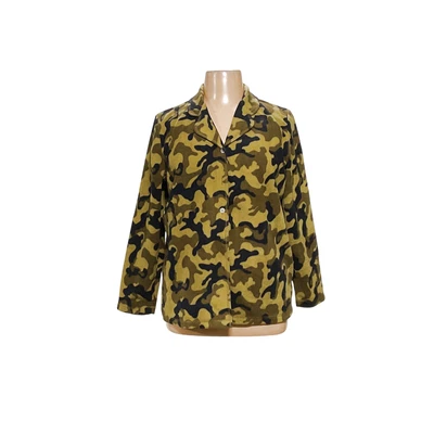 Cárdigan Charter Club estampado gráfico - verde (XL) Foto 1 de 4