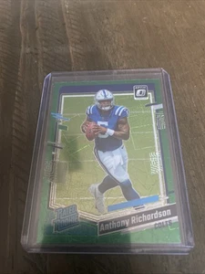 2023 Panini Donruss Optic - Rated Rookie Anthony Richardson #247 Green Velocity - Picture 1 of 2