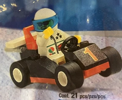 Vintage GO-KART Lego System City Center 6498 (1999) - Brand New Sealed!!!! - Image 1 of 3