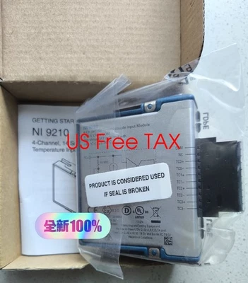 National Instruments NI 9210 4 Ch Thermocouple Input Module w/Spring Terminals - Image 1 of 4