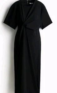 H&M Maternity Mama Black Dress - Size S - Picture 1 of 8