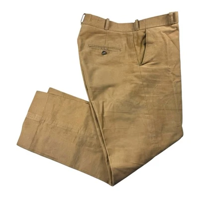 Pantalones chinos vintage Orvis Moleskin gamuza beige plisado talla 34 hechos en Inglaterra Foto 1 de 4