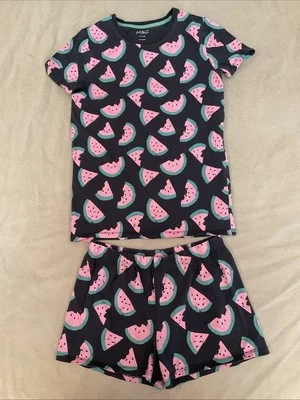 Pijama corto Marks And Spencer 11-12 años sandía verano pijamas Foto 1 de 4