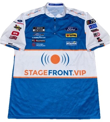 Camisa Michael McDowell 2023 Primera Fila Copa Nascar Pit Crew Frente Escenario VIP Foto 1 de 2