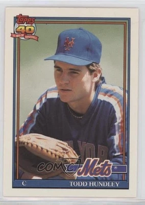 1991 O-Pee-Chee Todd Hundley #457 - Image 1 of 2