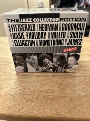 Jazz Collector's Edition 10 CD's Box Set (CD, Oct-1991, Laserlight) ella shaw  - Image 1 of 4