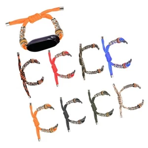 Smartwatch Ersatz Armband Stilvolles Hand Woven Nylon Elastic Replacement Ba CUB - Zdjęcie 1 z 43