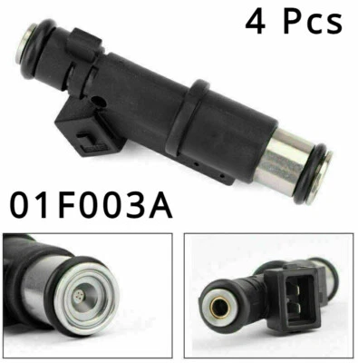 4 Pcs Fuel Injector 01F003A For Peugeot 206 307 406 407 607 806 Expert Citroen* — 第 1/4 张图片