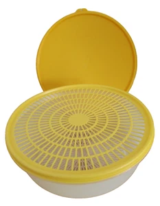 TUPPERWARE Sieb für 4 L Clarissa Schüssel & Deckel - Nudelsieb Waschsieb - NEU - Bild 1 von 3