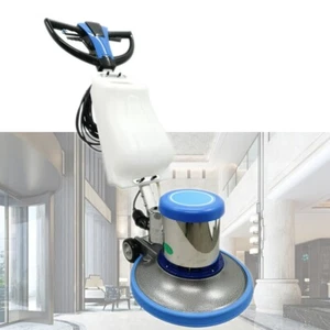 17" Floor Polisher Commercial Floor Buffer Scrubber Carpet Cleaning Machine 110V - Picture 1 of 24