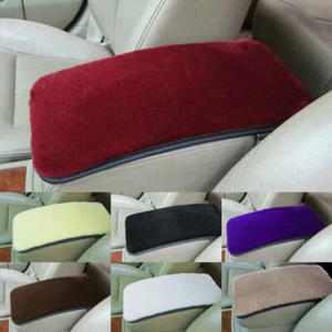 Car Armrest Cushion Cover Warm Mat Center Console Box Pad Protector Accessories - Picture 1 of 19