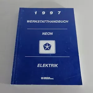 Werkstatthandbuch Elektrik Chrysler / Dodge / Plymouth Neon Stand 1997 - Bild 1 von 4