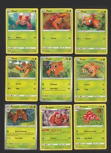 Paras Parasect Pokemon Card Collection Set of 9 English Cards Deck Building - Picture 1 of 1