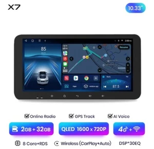 RADIO 9" PER JEEP RENEGADE 2/32 CARPLAY GPS BLUETOOTH ANDROID 4G 10.33" Q-LED - Foto 1 di 7