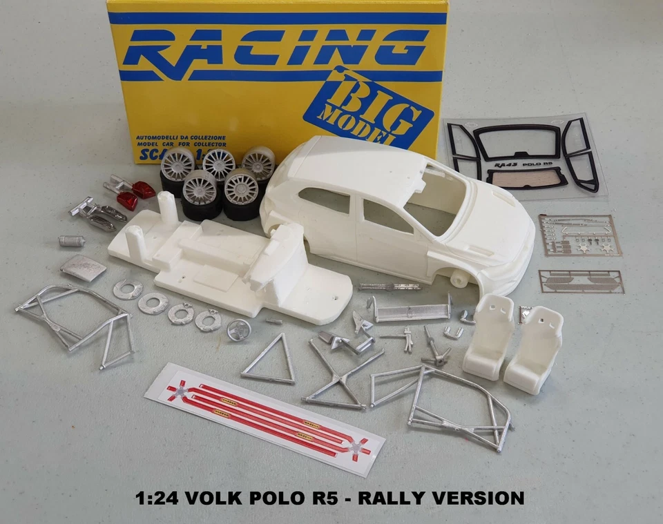 1/24 Volkswagen Polo R5 Rally version Only kit - Immagine 1 di 1