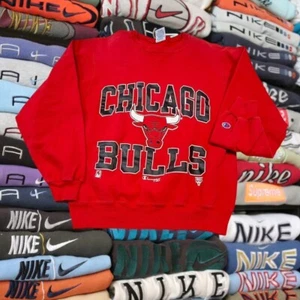 90s chicago bulls nba basketball sweater - Picture 1 of 4