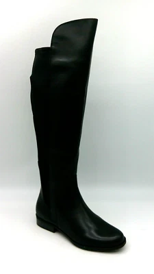 Botas Bandolino Chieri de cuero negro sobre la rodilla para mujer talla 5,5 M pantorrilla ancha Foto 1 de 4
