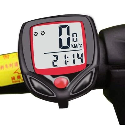 Contachilometri computer bici digitale, 15 funzioni, mtb impermeabile waterproof - Immagine 1 di 4