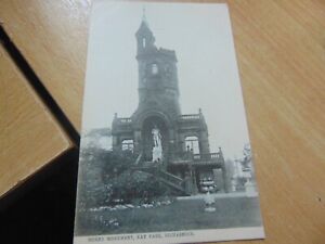 Vintage Postcard Burns Monument, Kay Park, Kilmarnock, 1906