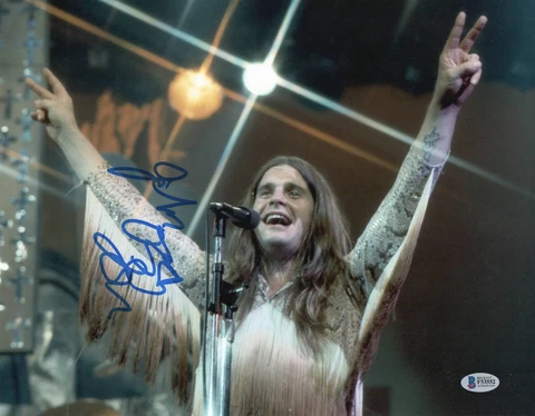 RARE FULL SIGNATURE OZZY OSBOURNE SIGNED 11X14 PHOTO AUTHENTIC AUTOGRAPH BECKETT Cover
