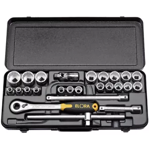 Elora 1/2" Unità 25 Pezzi Set di Prese Metriche 10mm - 32mm 770-OKLMU 50648 - Foto 1 di 1