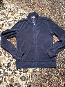 Juicy Couture Adult Small Blue Tracksuit Jacket Terry JC Zip Nostalgia - Picture 1 of 13
